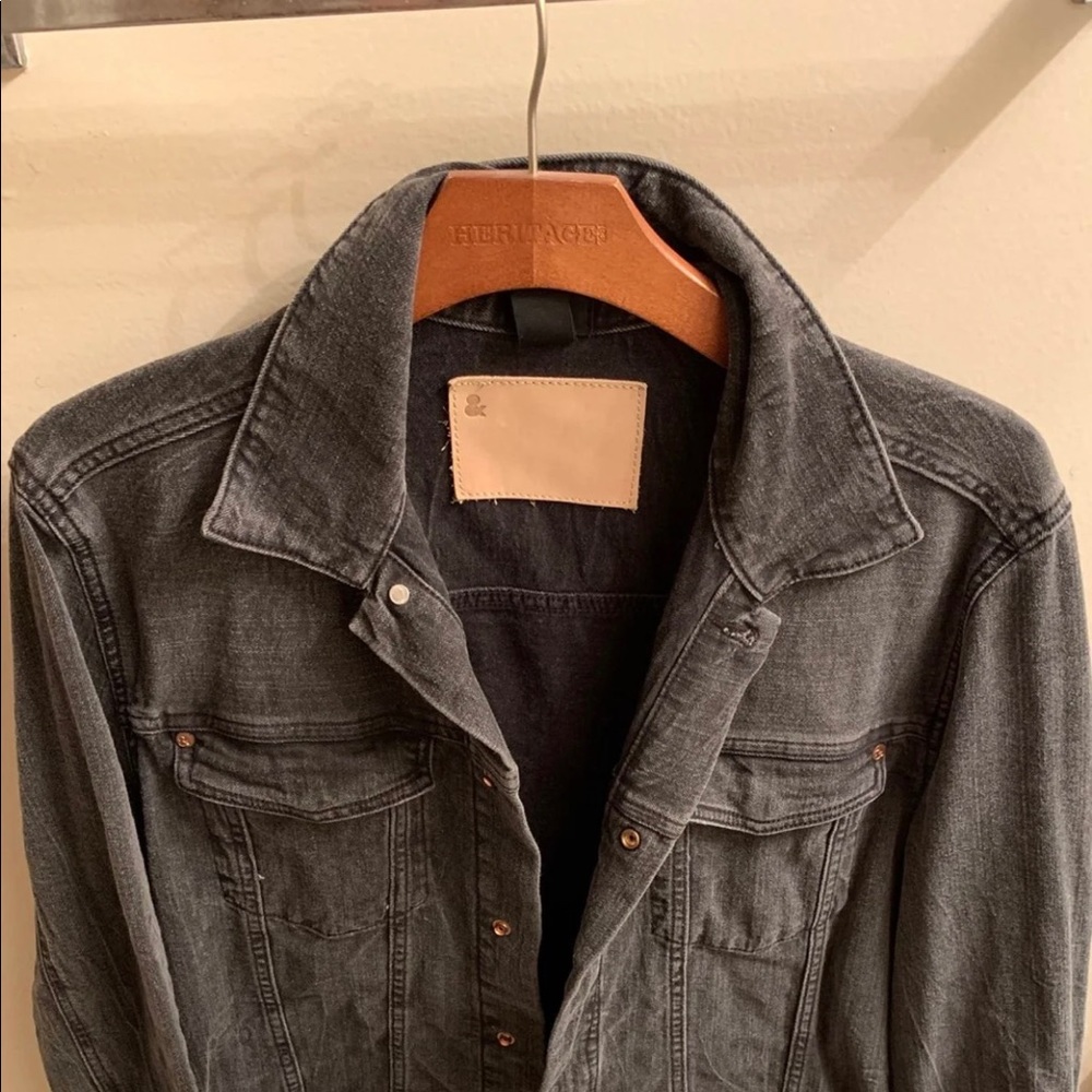 Men’s Black Denim Jacket
